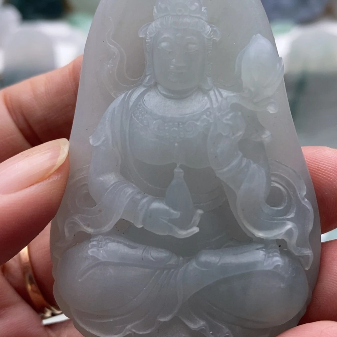 未镶嵌定制翡翠长**长