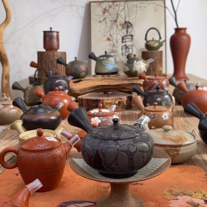 友*、常滑二代舜园手作茶壶