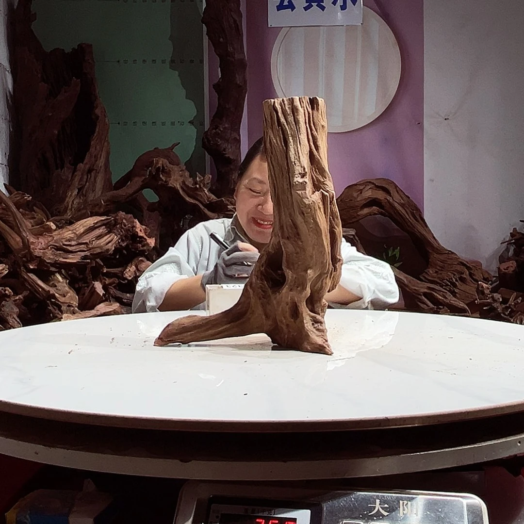 上***牛紫砂镂空紫柚沉木不包损4316……