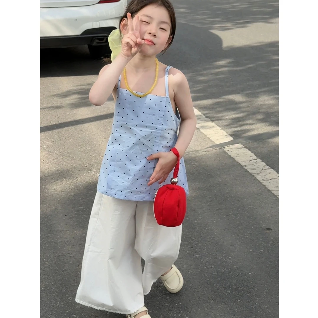 2025夏季新款女童套装童装休闲小清新洋气时尚韩版儿童女孩