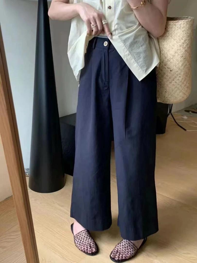 休闲裤显瘦气质百搭