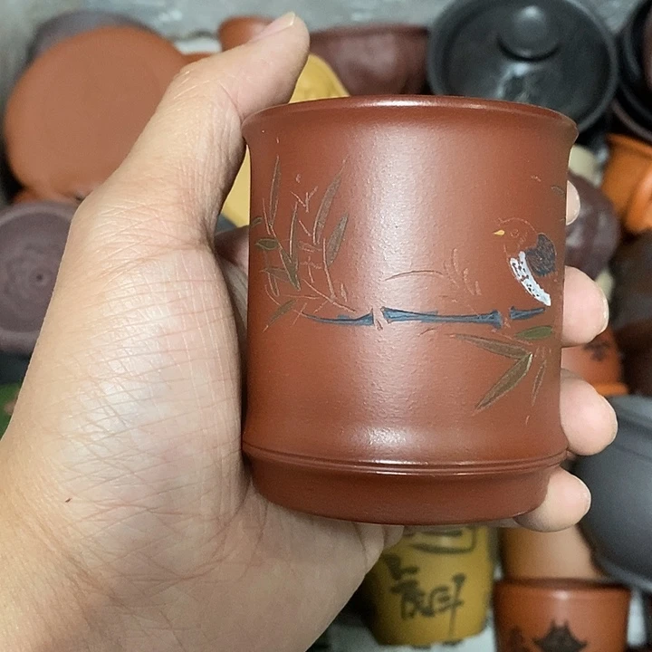 紫砂茶杯瑕疵不退不换