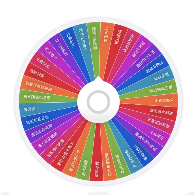 主包苦茶子赔没大转盘 吧唧亚克力卡片默认代拆