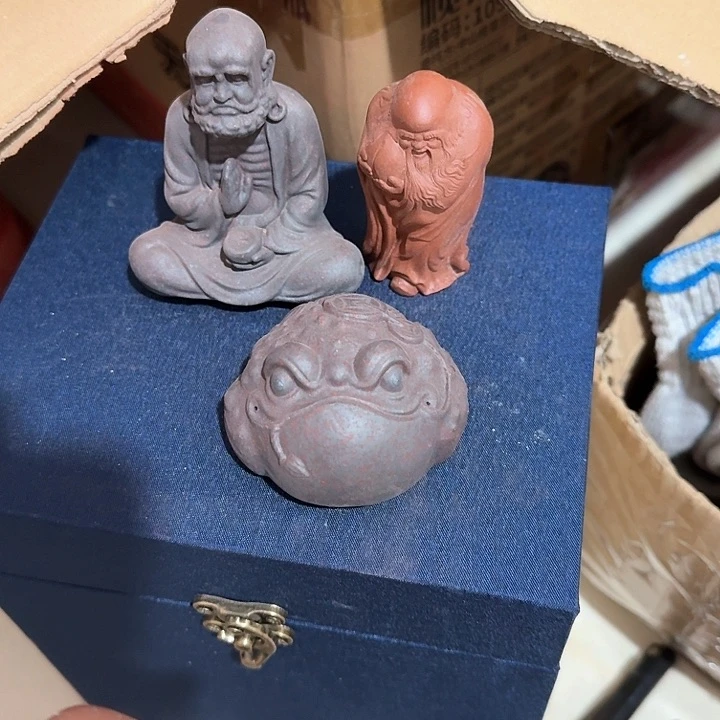 紫砂茶宠雕塑瑕疵茶宠