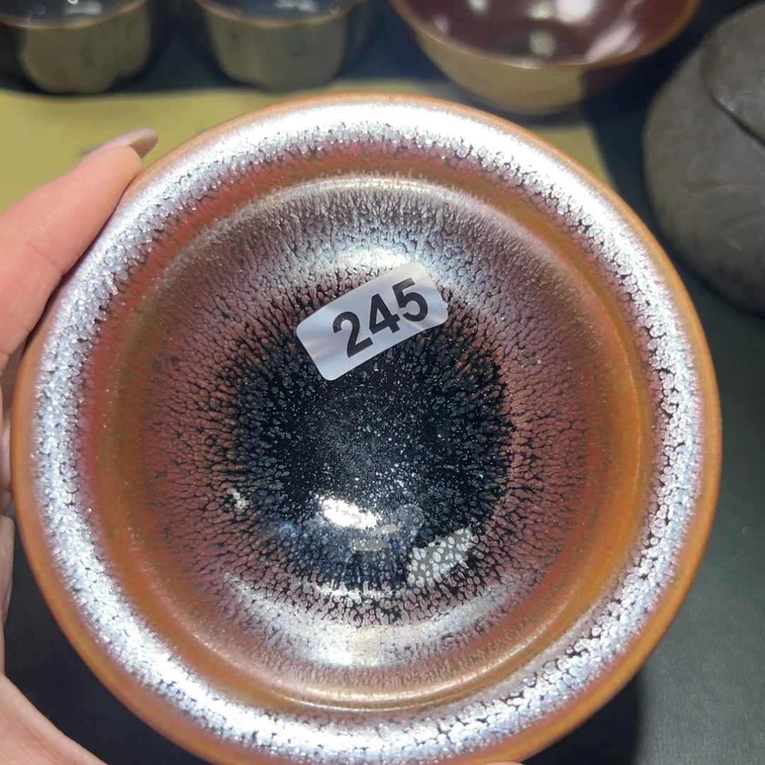 h***y茶盏全手工原矿原釉建盏