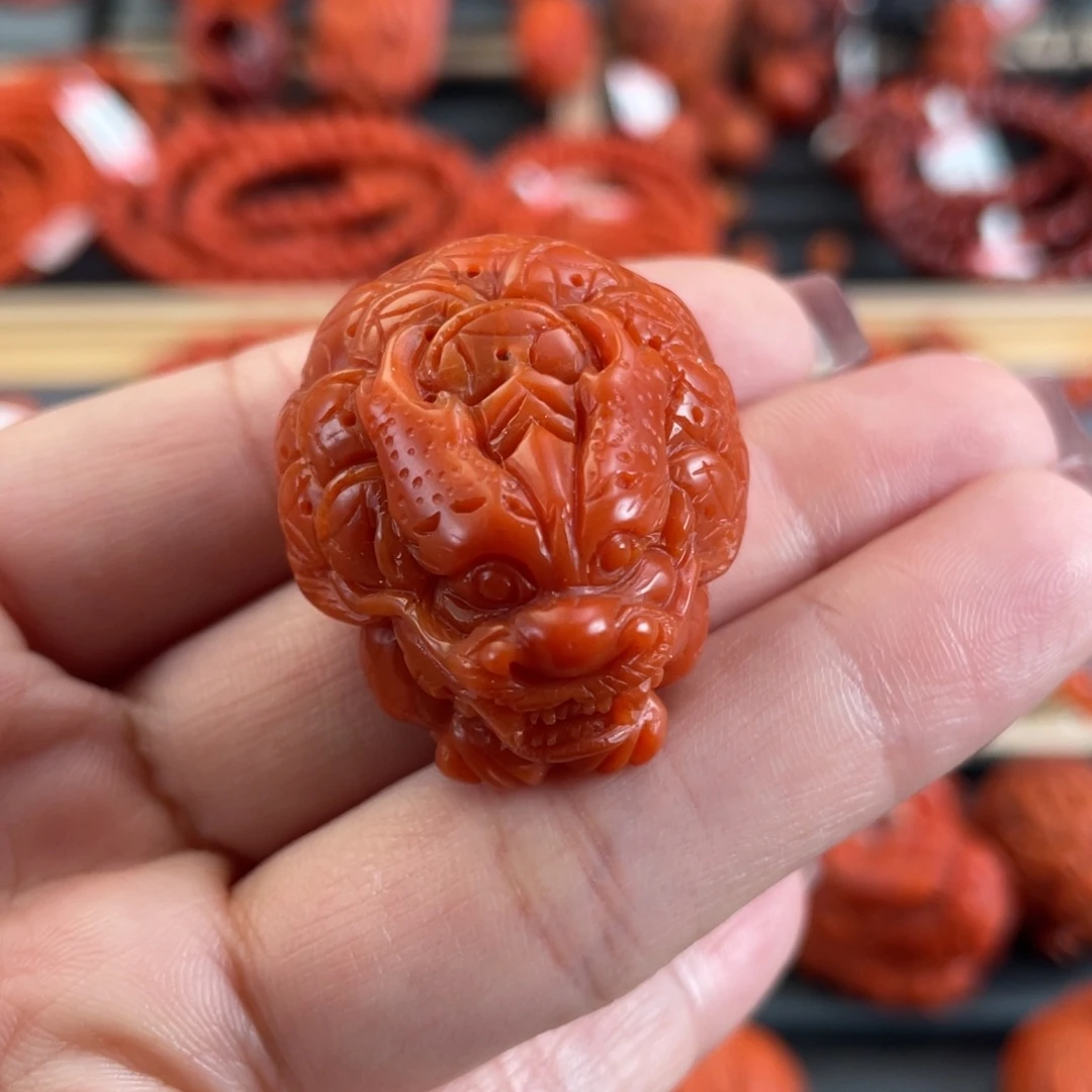 南红玛瑙未镶嵌吊坠(不含链)保山南红龙龟