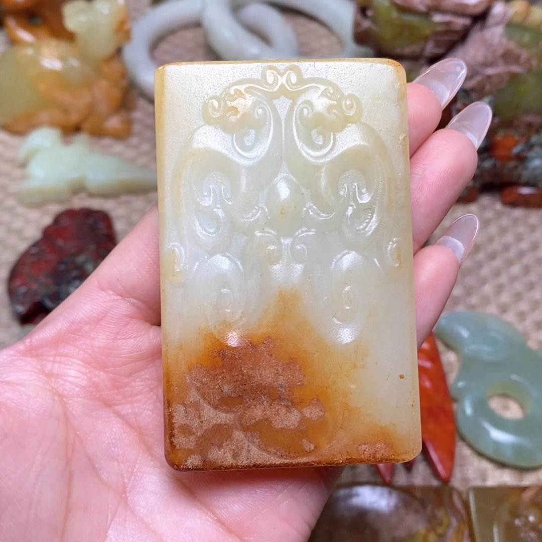 白玉菩提吊坠白玉菩提白玉菩提摆件