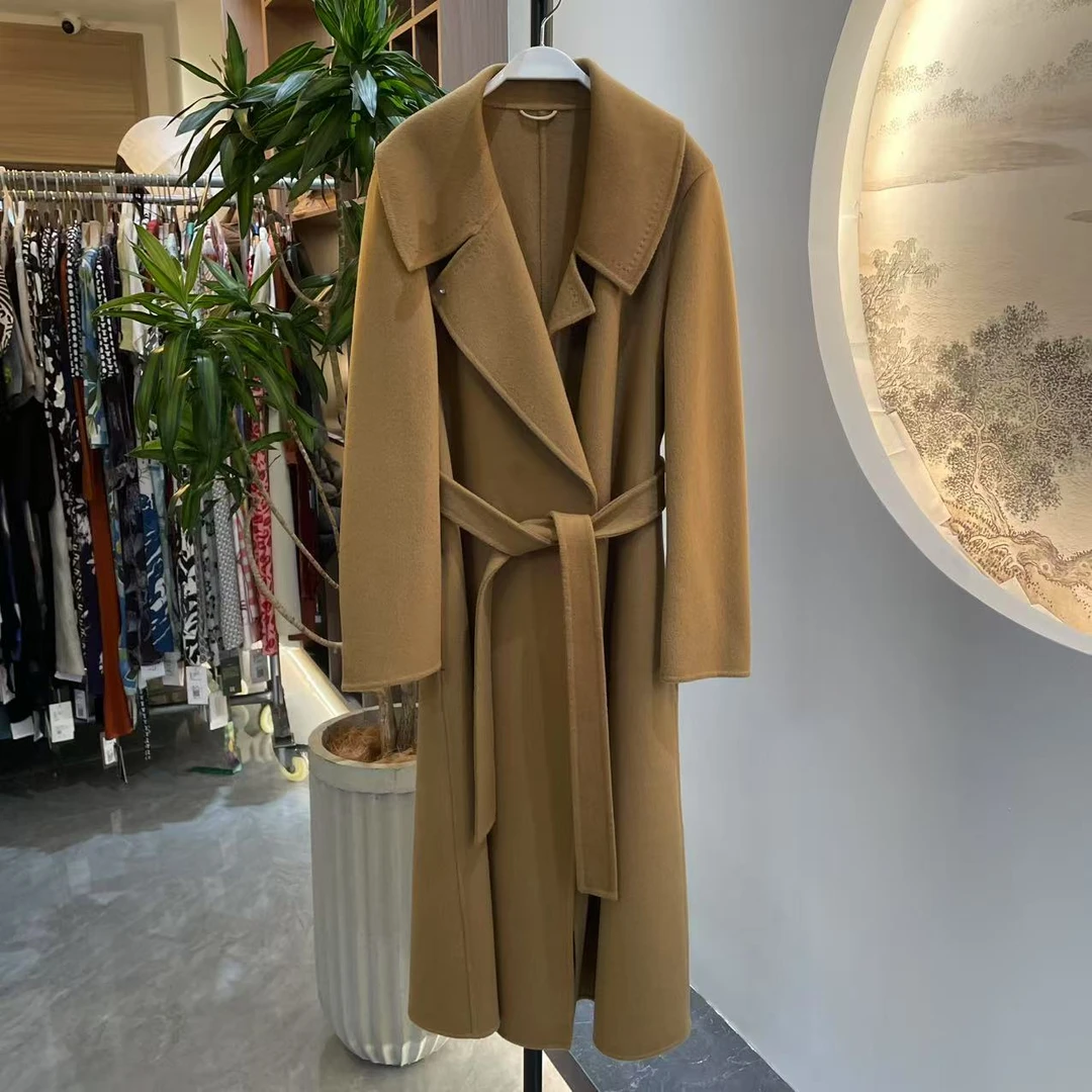 陌妆新款双面呢大衣  WS1004