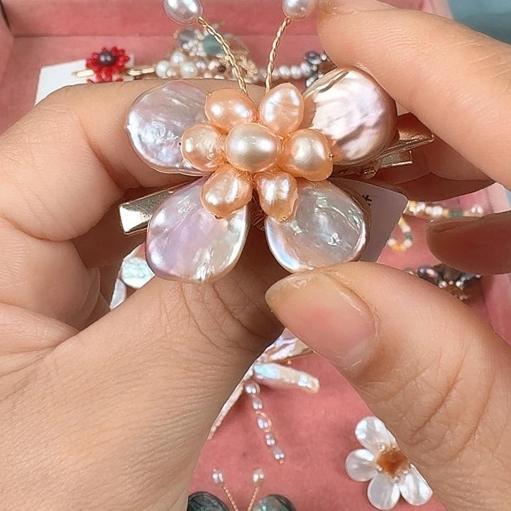 发饰淡水珍珠未镶嵌