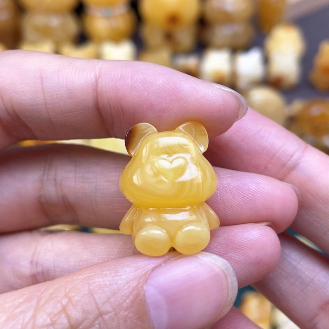 未镶嵌琥珀裸石蜜蜡