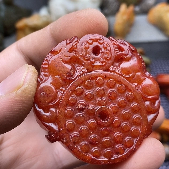 未镶嵌蛇纹石玉颈饰