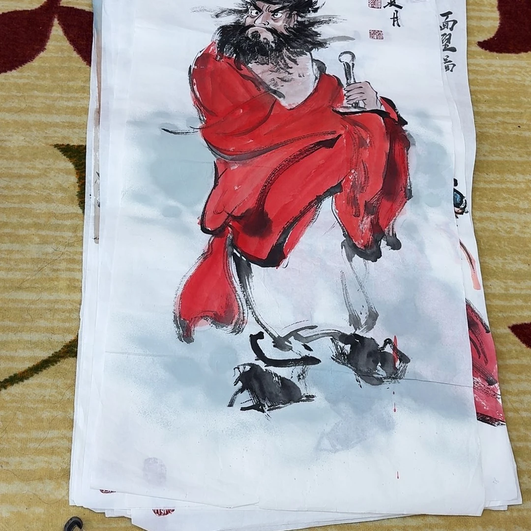 国画三尺整张国画