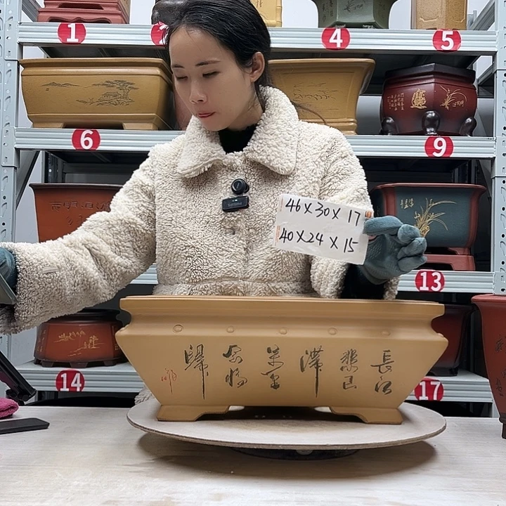 紫砂花盆紫砂花盆