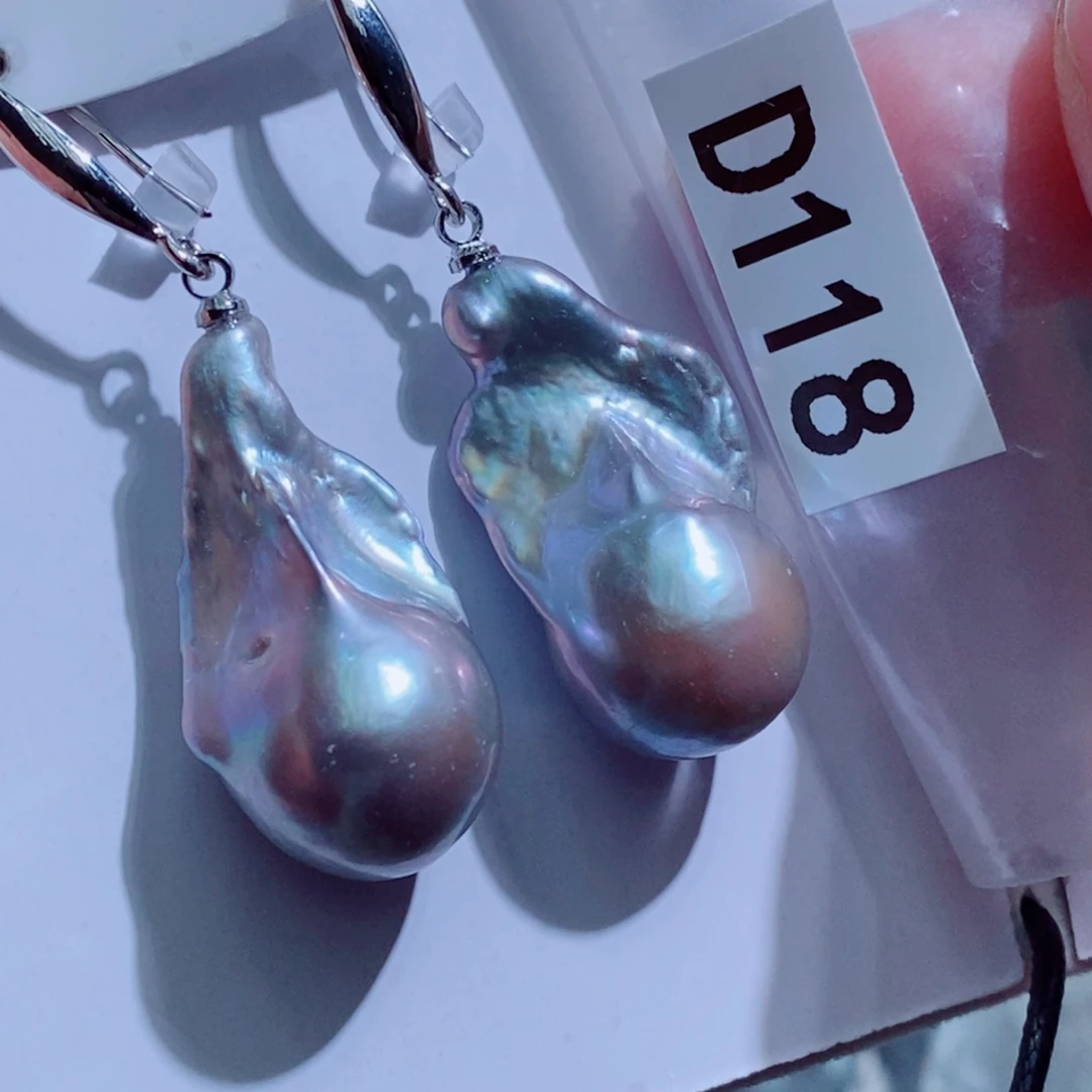 其他银S925镶嵌淡水珍珠