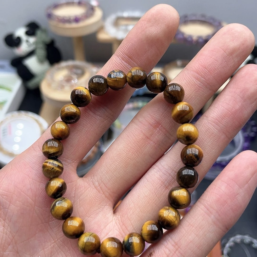 水晶手链未镶嵌黄虎眼