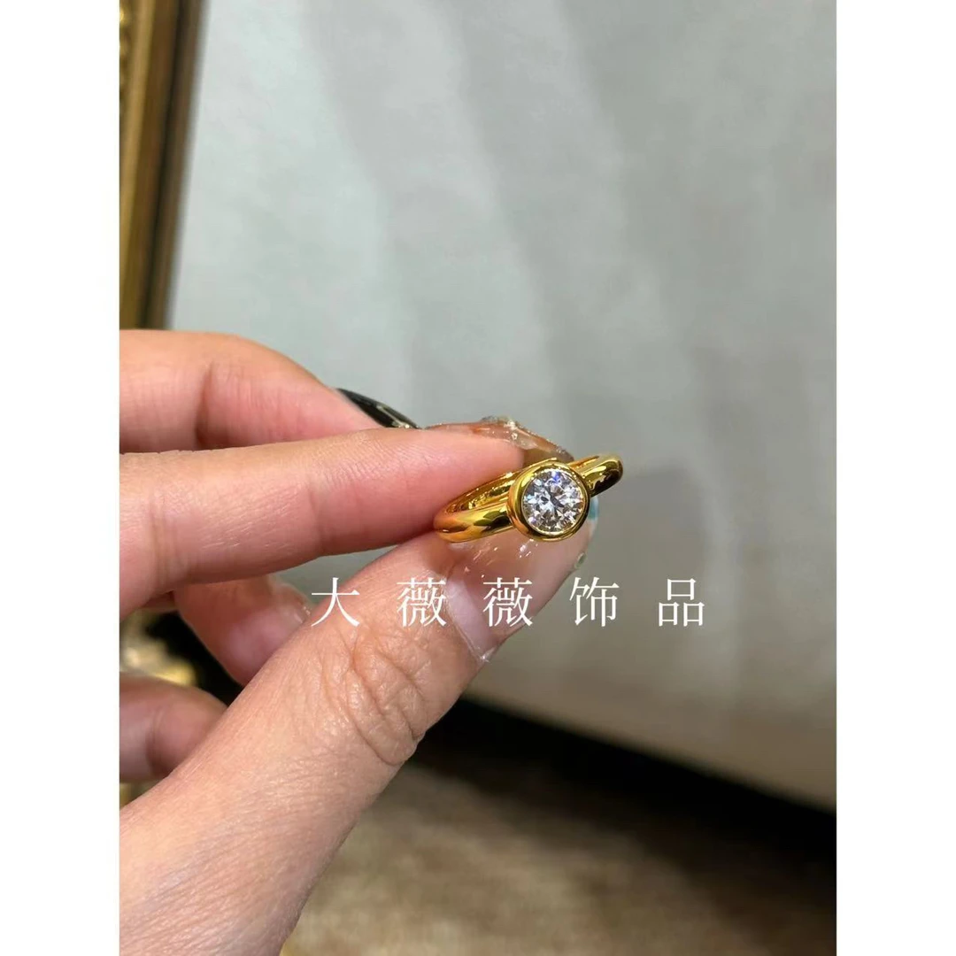 铜合金戒指 新中式泡泡钻百搭戒指-5458