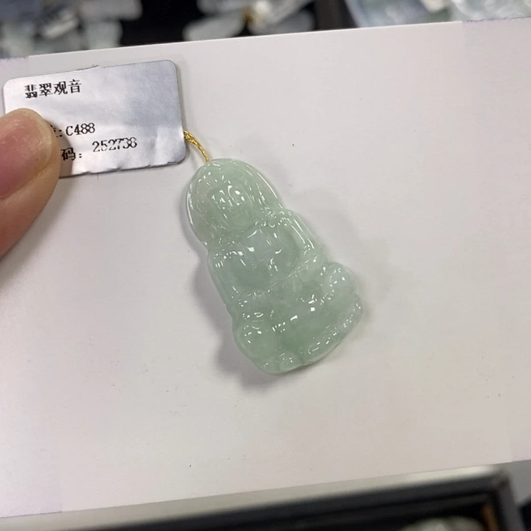 【闪购商品】颈饰未镶嵌翡翠观音