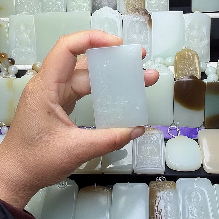 颈饰未镶嵌和田玉梦***2