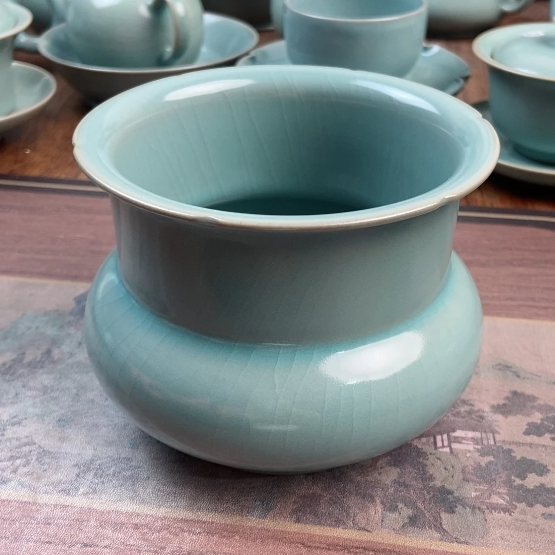 摆件原产地原矿汝瓷～茶器