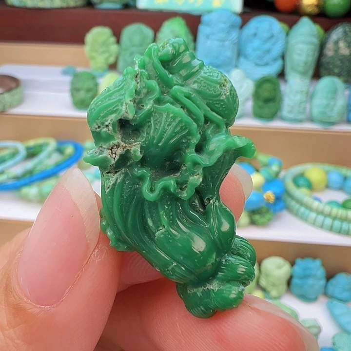 未镶嵌绿松石项链