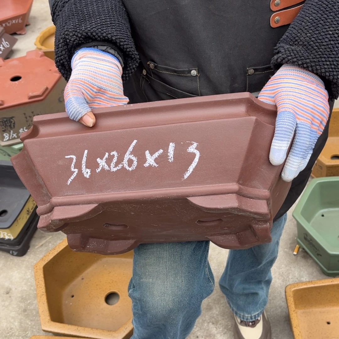 紫砂花盆盆景艺术