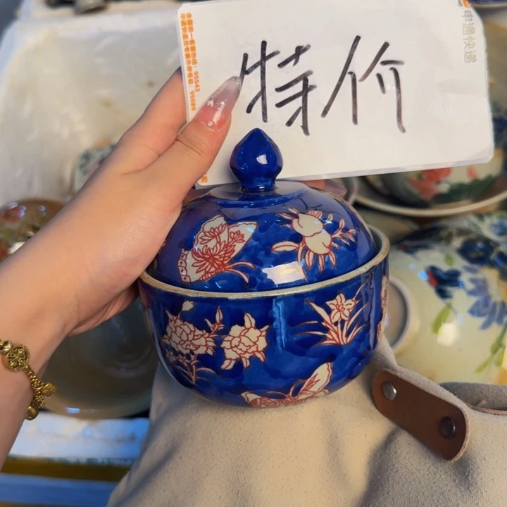 瓷片景德镇陶瓷手工手绘