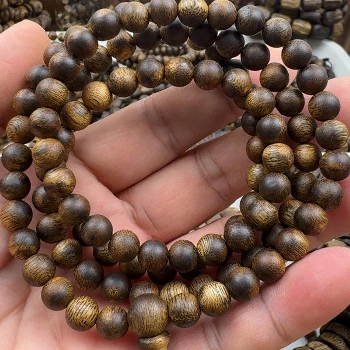 沉香手串张勺子手串16克加