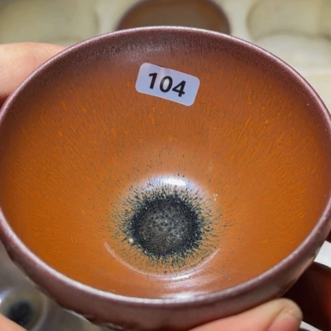 茶盏原矿原釉柴烧建盏