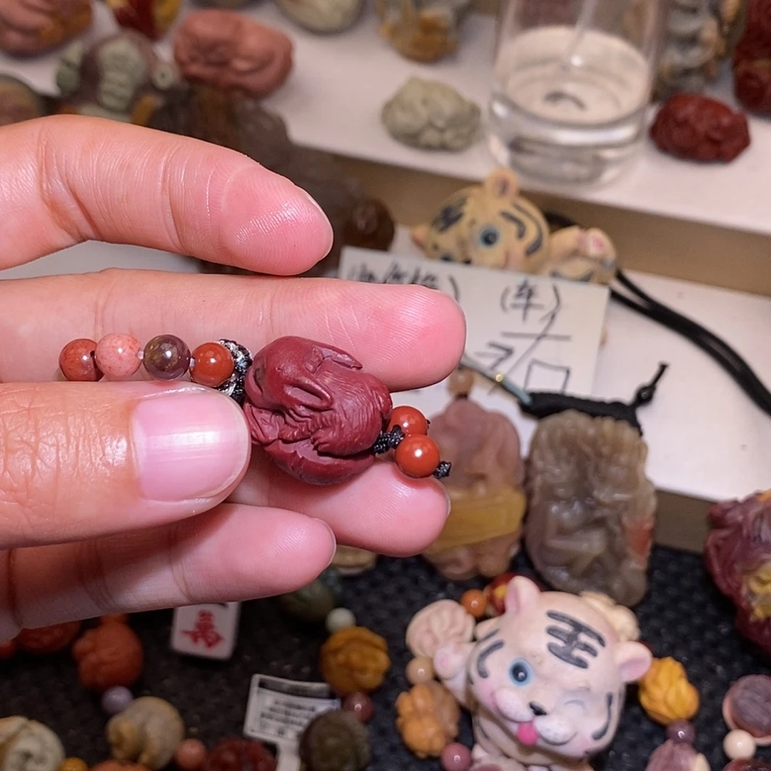 石英质玉（阿拉善玉）未镶嵌手链
