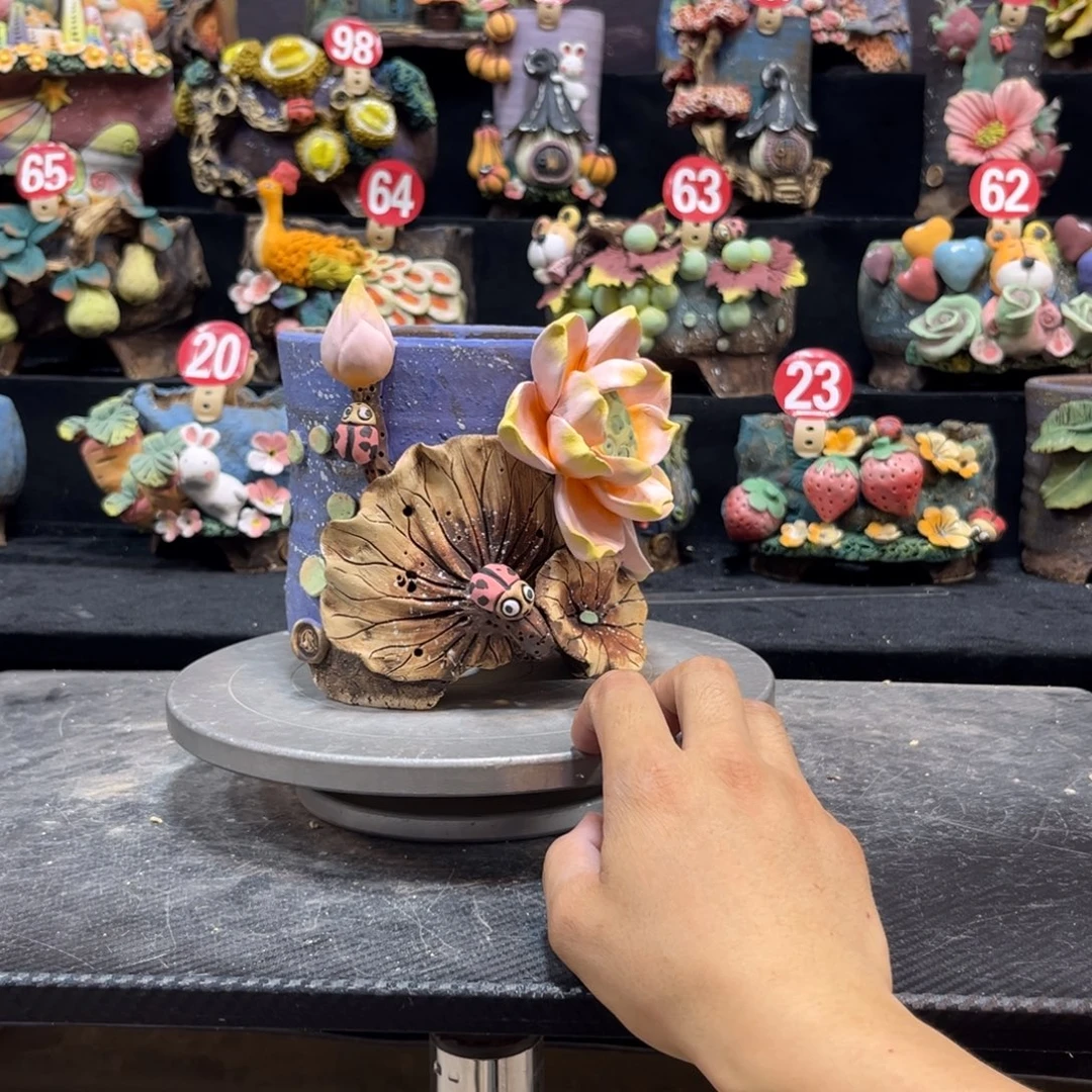 白狐花器多肉花盆