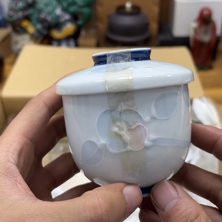 瓷片摆件工艺品瓷器摆件777