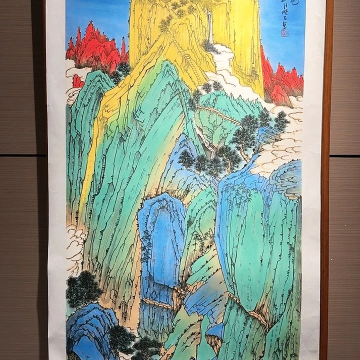 国画书法作品多次参加