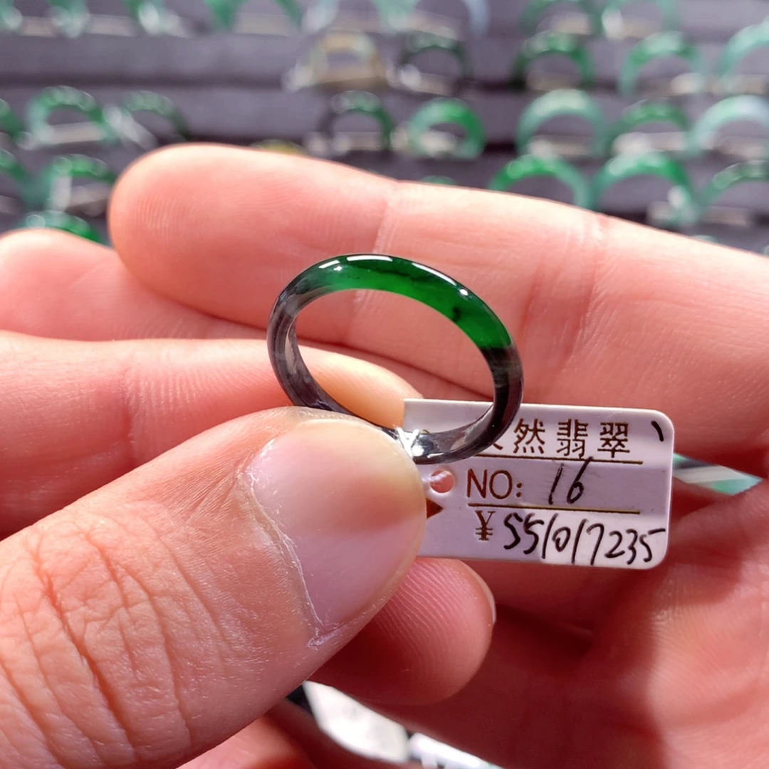 翡翠未镶嵌戒指翡翠戒指
