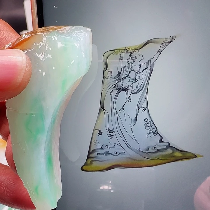 定制翡翠未镶嵌翡翠首饰