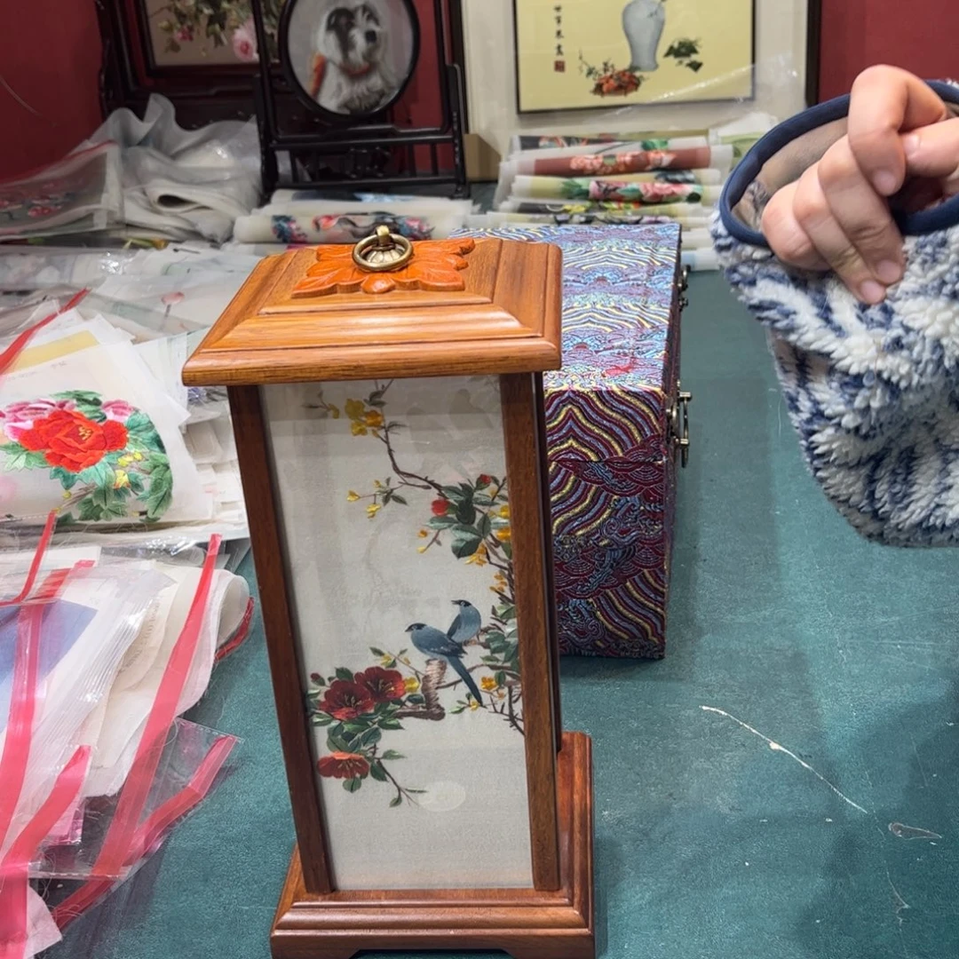 果***花织绣纯手工制作方法大全集