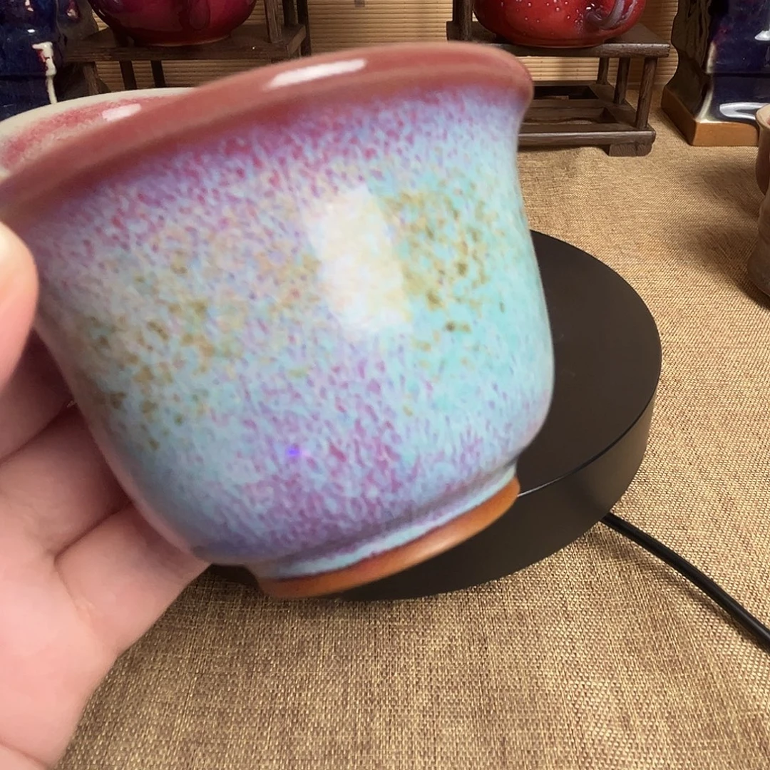 杯子神垕原产地钧瓷茶杯