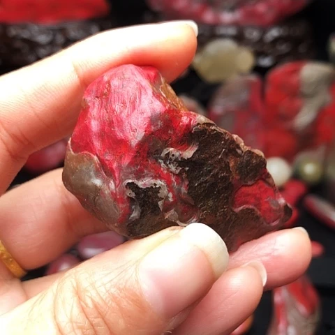 昌化鸡血石昌化鸡血石原石