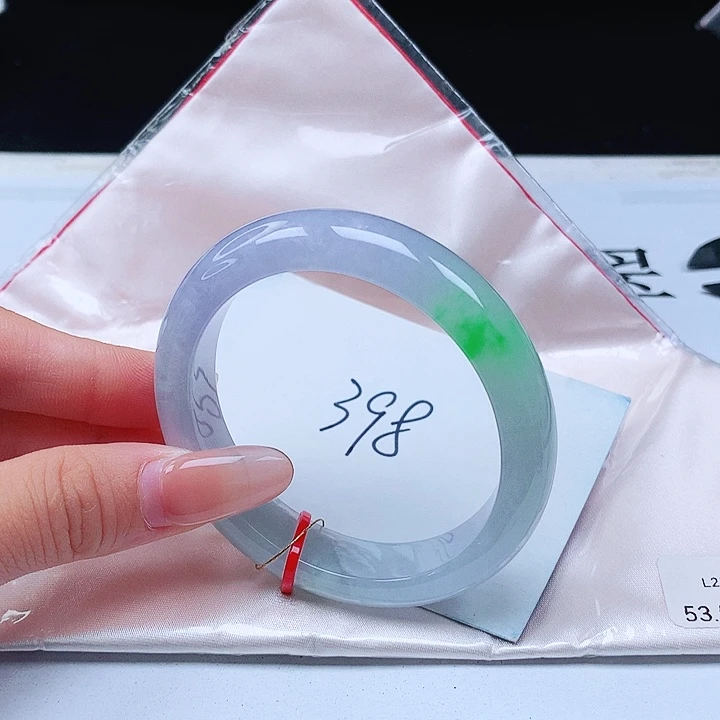 翡翠手镯未镶嵌53+贵妃