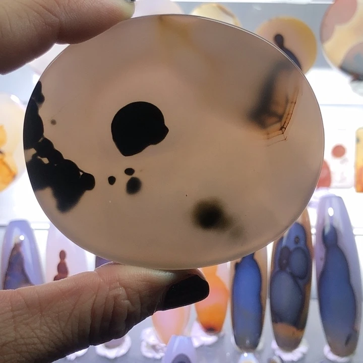 玛瑙/玉髓合金颈饰4