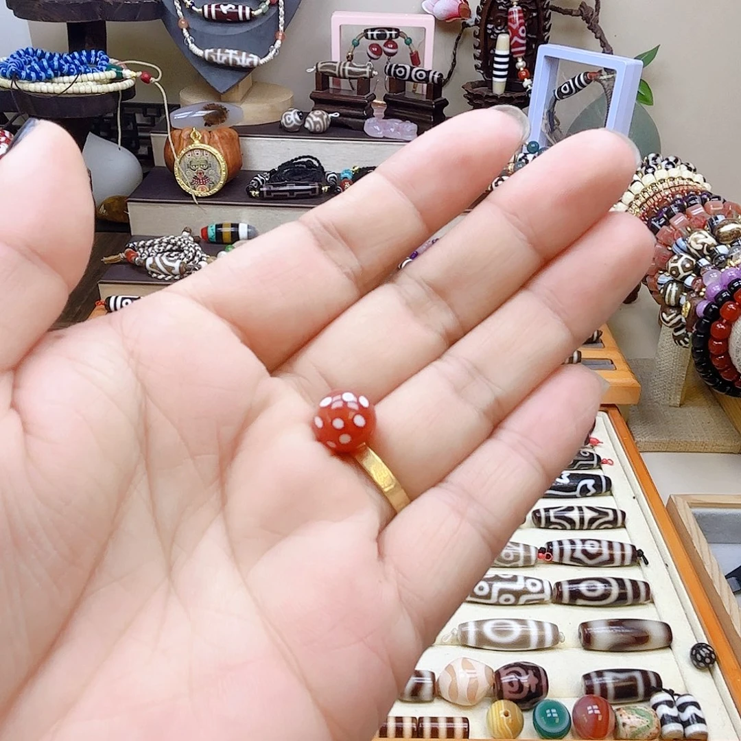 玛瑙/玉髓合金颈饰