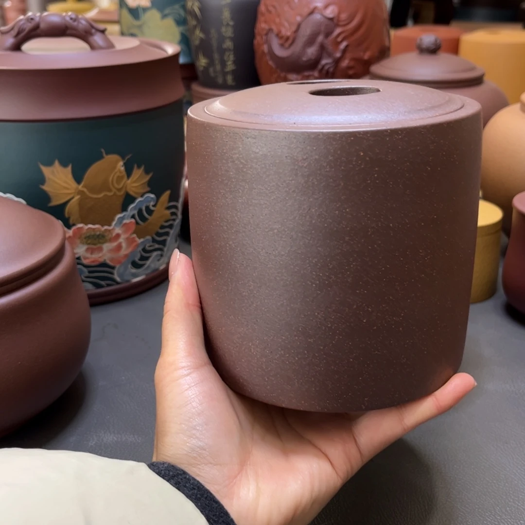 紫砂茶叶罐紫砂茶具