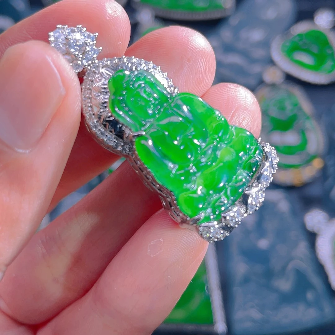 颈饰未镶嵌翡翠翡翠