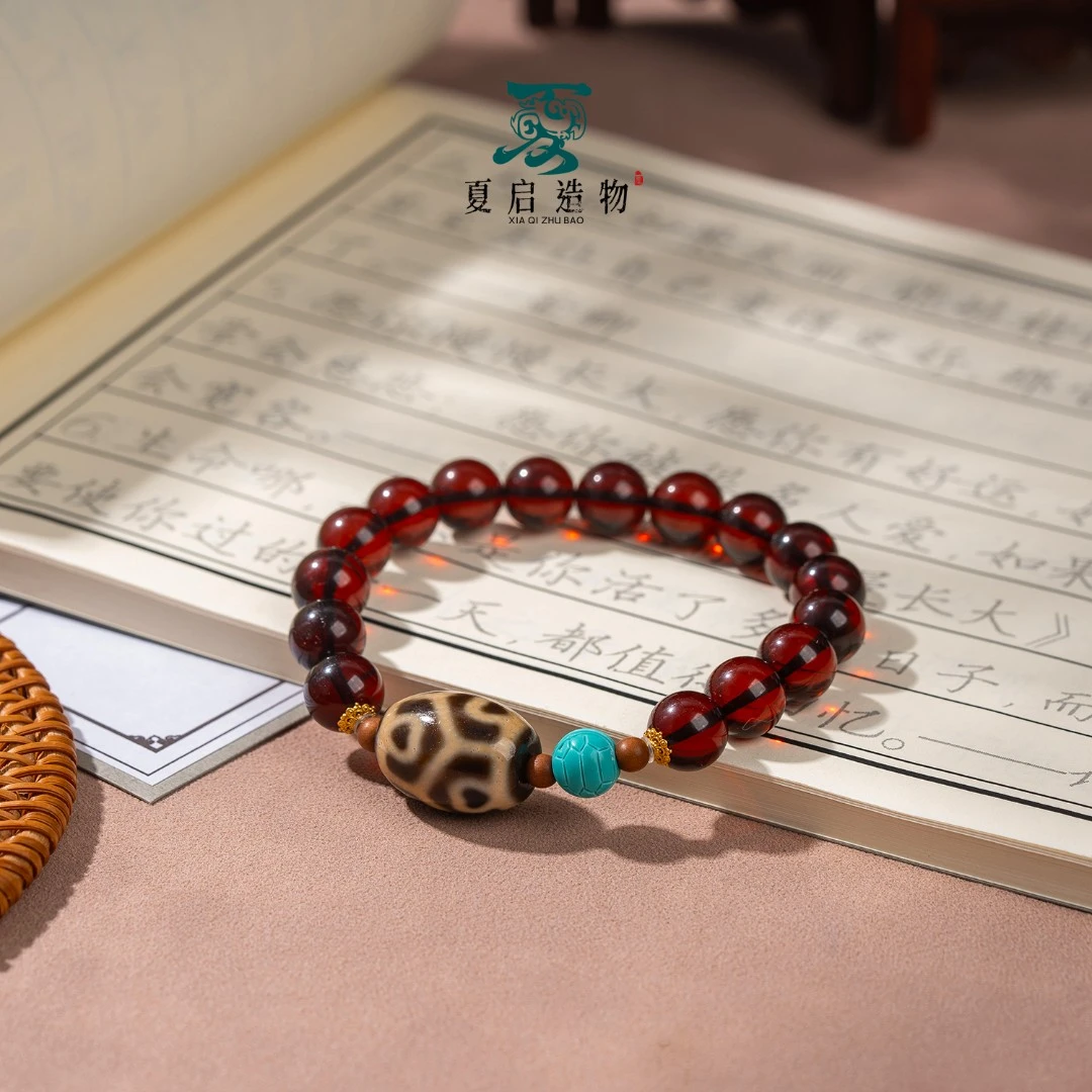 夏启 时Y富甲F心手串