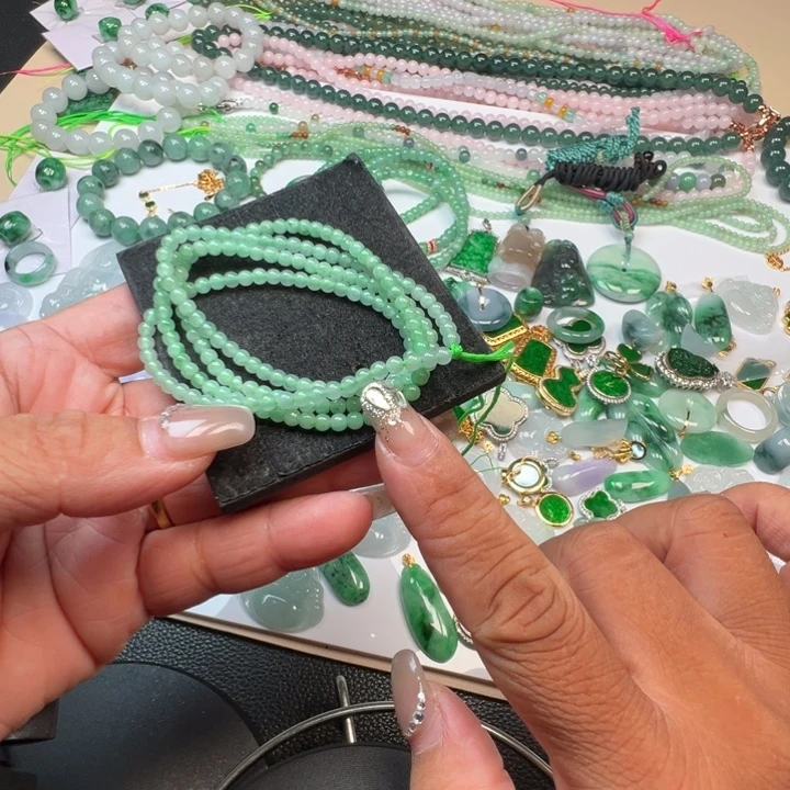 颈饰未镶嵌翡翠73