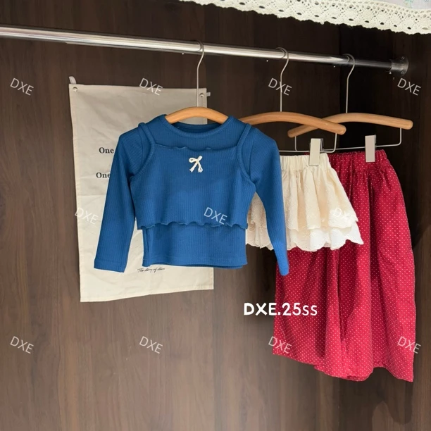 DXE 新款 上衣两件套 点点裤