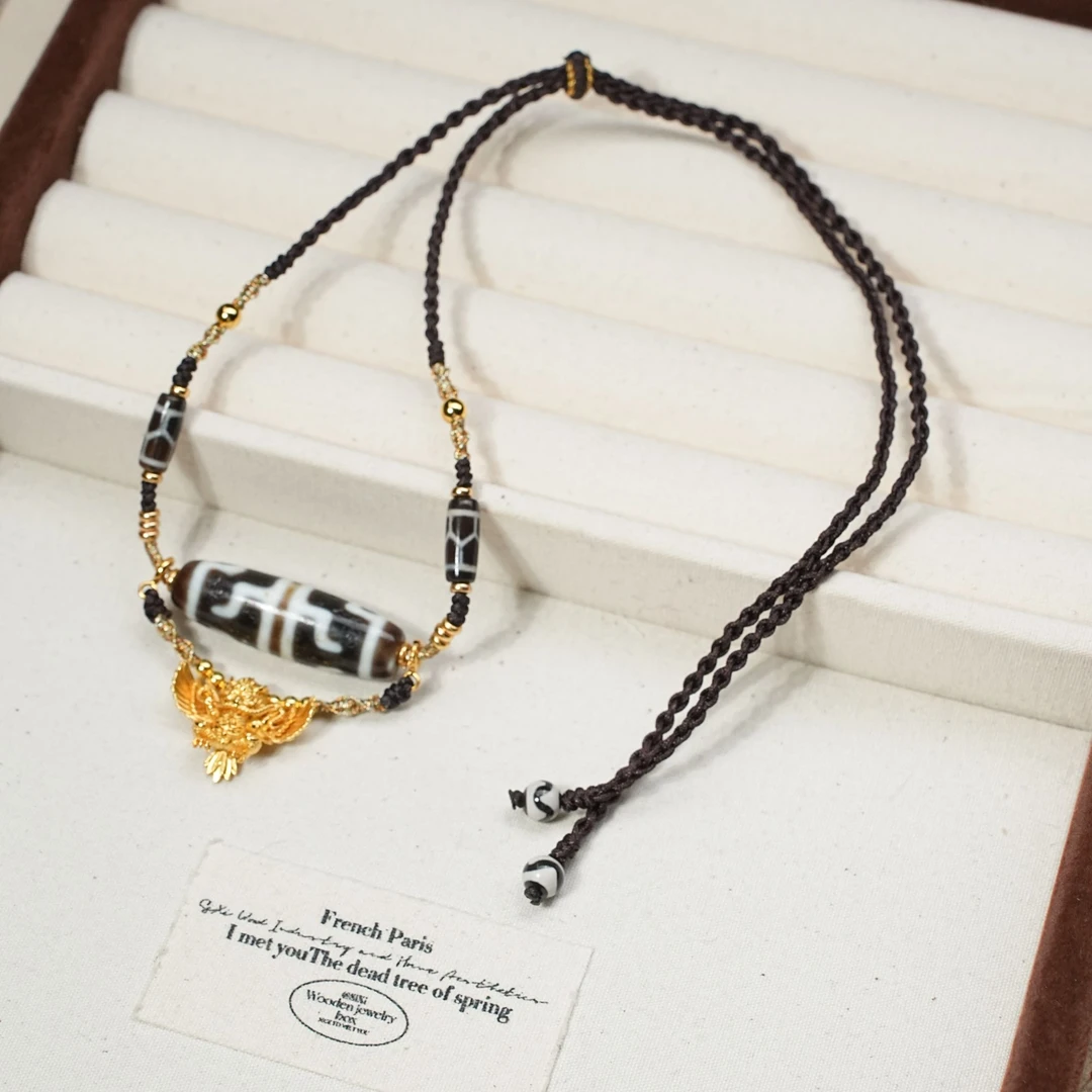 【观澜珠宝】玛瑙项链 复古民族风藏式潮流吊坠 多样发其一 1892