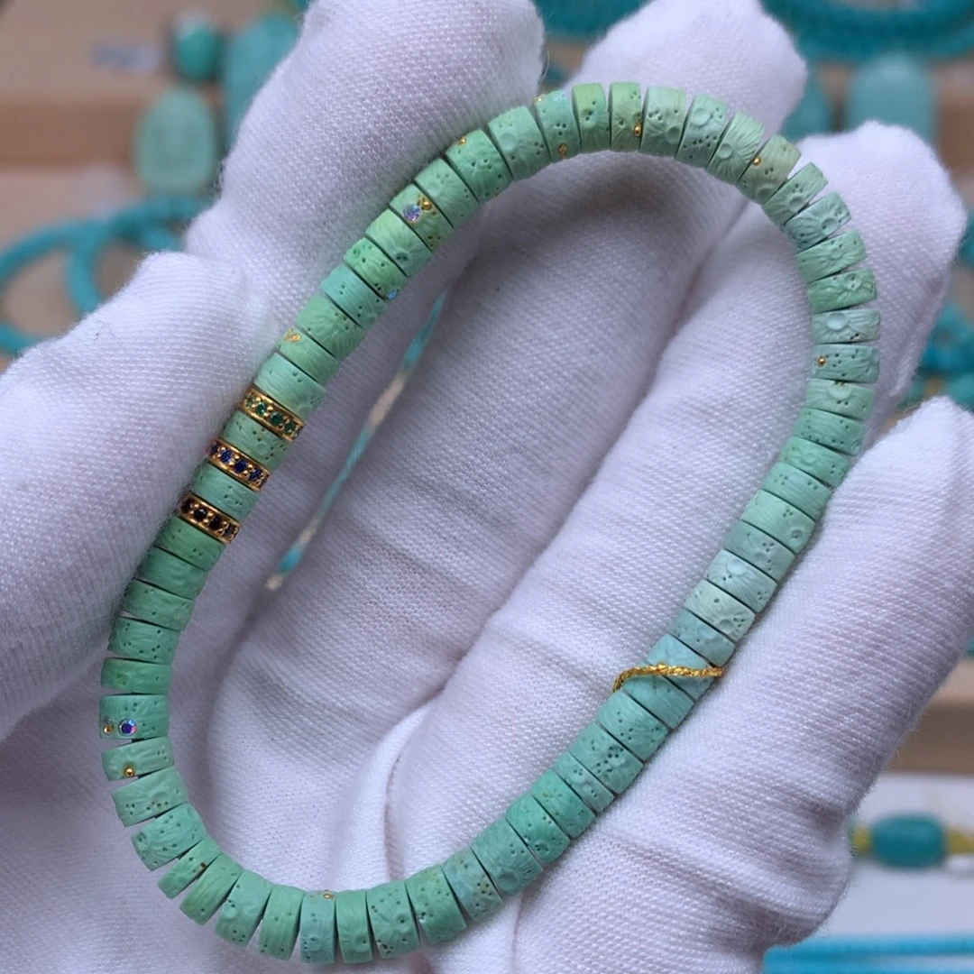 绿松石精品配饰未镶嵌