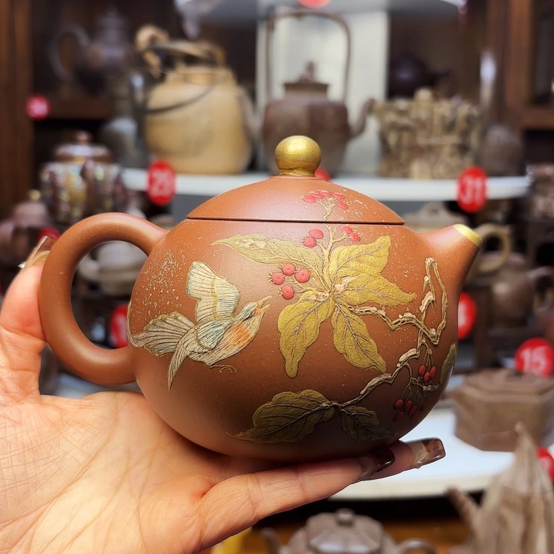 紫砂茶壶宜兴紫砂400