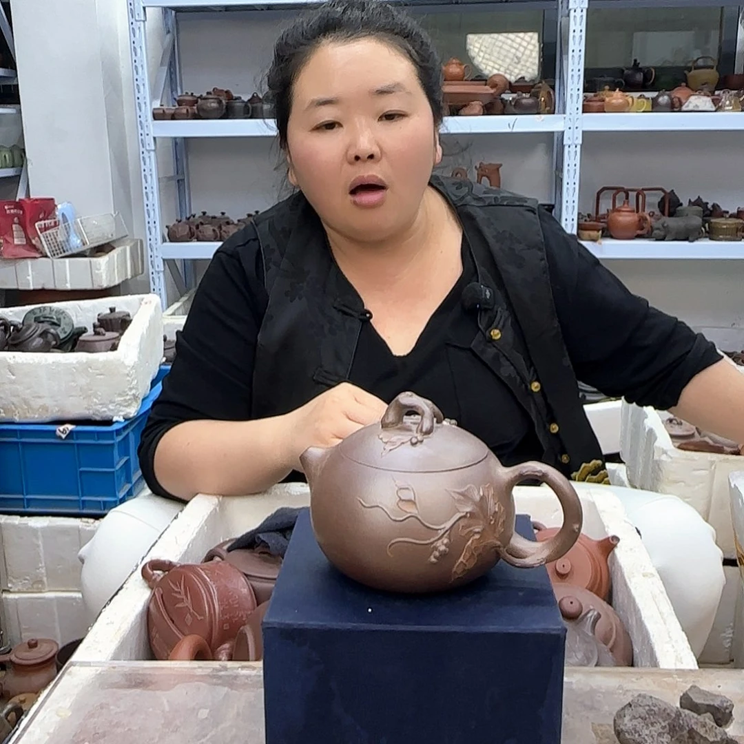 紫砂茶壶宜兴紫砂壶瑕疵处理