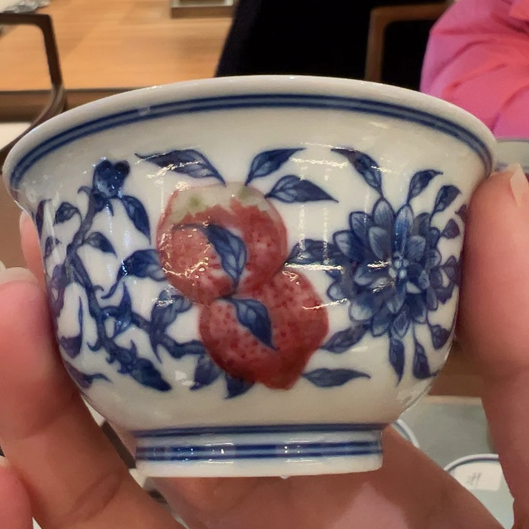 微瑕臻玉古坊原矿釉里红